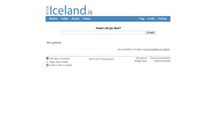 Desktop Screenshot of bookiceland.is